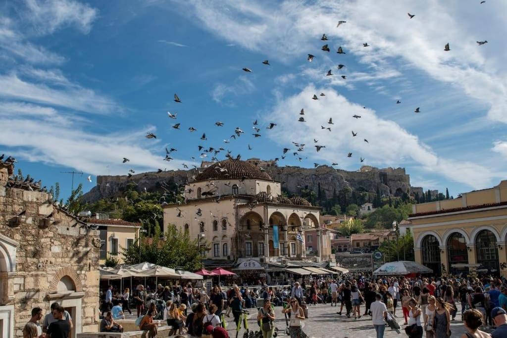 Spacious Beauty In Athens, 55M2, Metro 7' Dış mekan fotoğraf